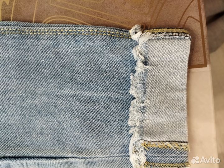 Джинсы для девочки 116 122 на резинке