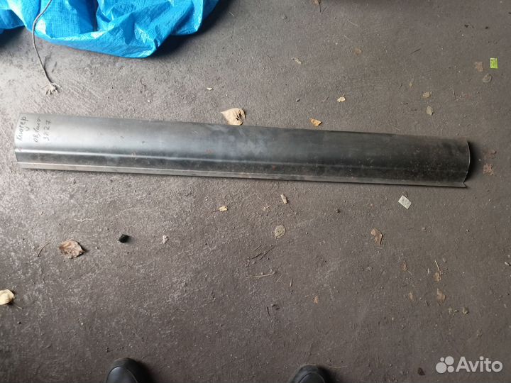 Порог оцинкованный на Тойота Клюгер