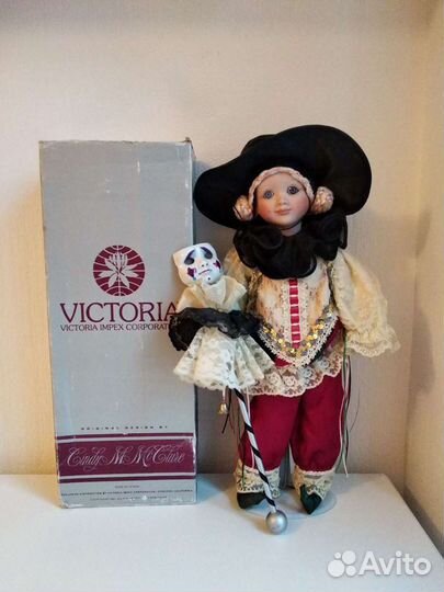 Кукла редкая, коллекционная Шут Cindy M. McClure