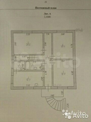 Коттедж 290 м² на участке 8 сот.