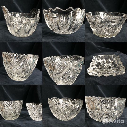 Хрустальная посуда СССР