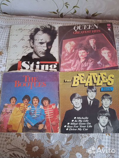 Пластинки лицензионные