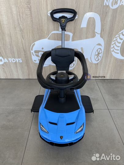 Машинка каталка толокар Ламборджини