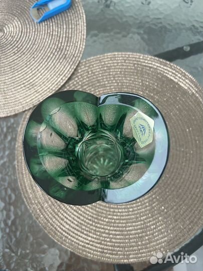 Ваза хрустальная