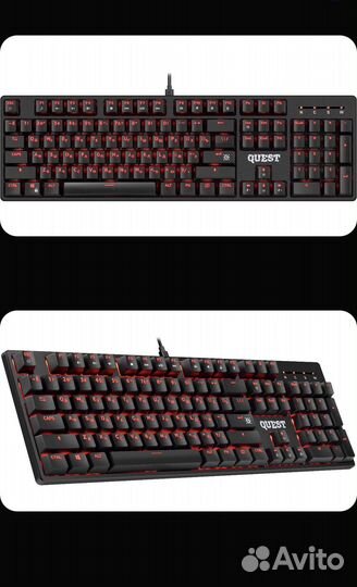 Игровая клавиатура quest GK-596