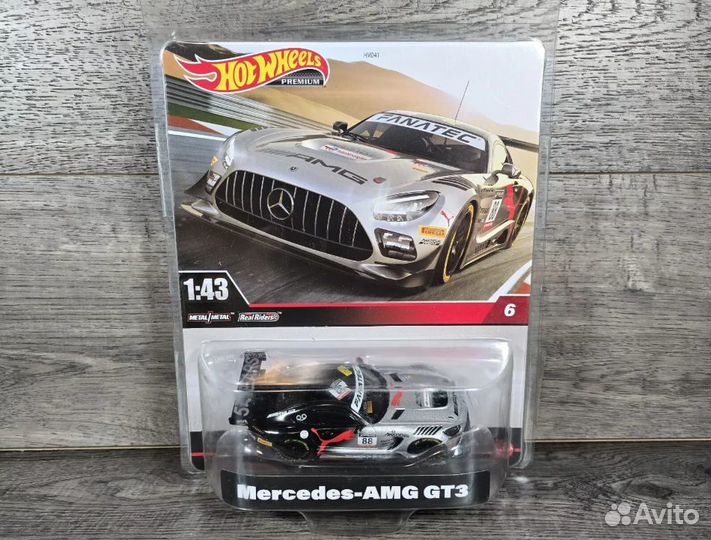 Hot Wheels Premium 2024 Mercedes-AMG GT3 1:43 Scal