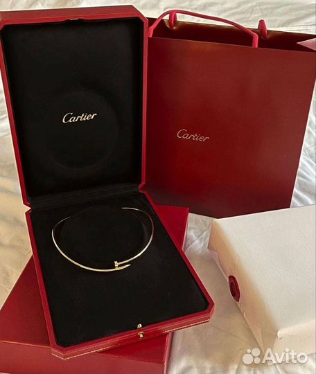 Колье Cartier Just Un Clou жёлтое золото в наличии