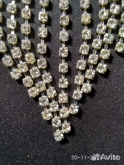 Колье с серьгами