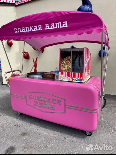 Продавец сладкой ваты