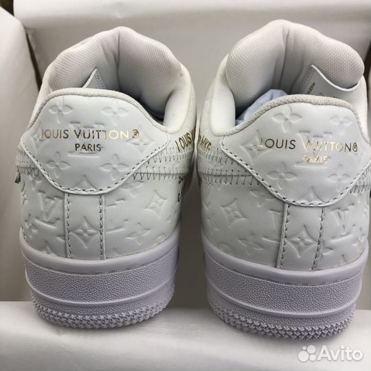 Louis Vuitton X Nike Air Force 1 Low Triple White