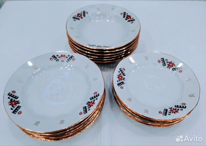 Набор тарелок из СССР
