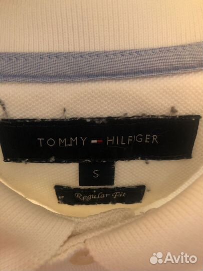 Tommy hilfiger поло с коротким рукавом