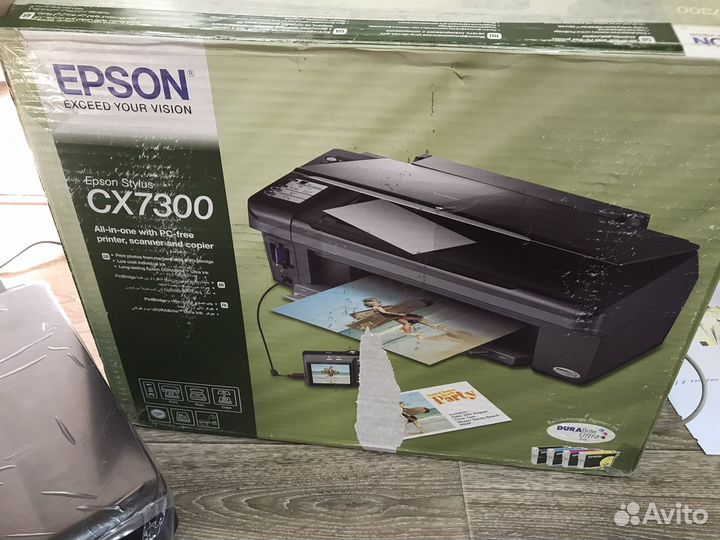 Мфу epson stylus cx7300 с пзк