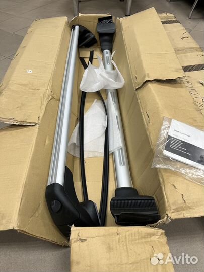 Оригинальный багажник на крышу рейлинги BMW 7 e65