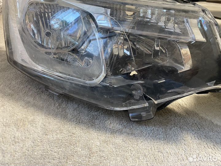 Фары mitsubishi outlander 3