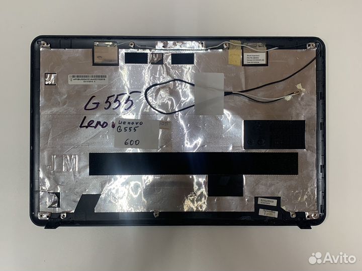 Крышка матрицы ноутбука lenovo g555