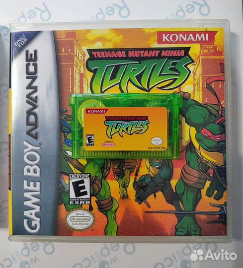 Teenage mutant ninja turtles GBA