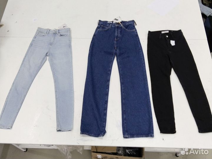 Джинсы женские mango S skinny wide leg kaia