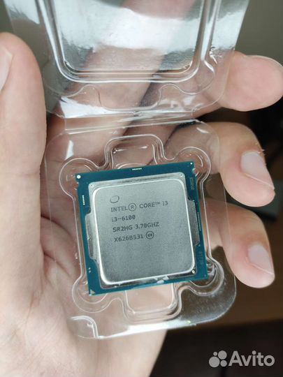 Процессор intel core i3-6100 lga 1151
