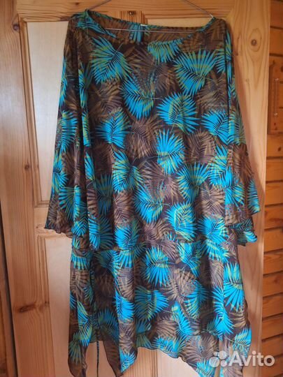 Платье/туника пляжные р58/64 на доставке