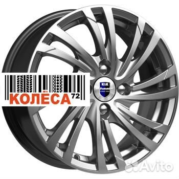 Кик Мейола 6x15 4x100 ET40 Dia60.1 Дарк платинум