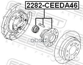 К-кт подшипника ступицы задн. Hyundai Elantra/i30