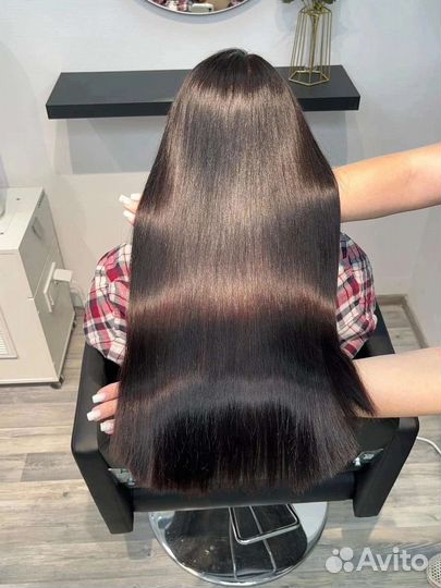 Кератиновое выпрямление