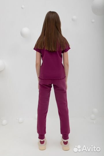 Брюки с начёсом Crockid для девочки