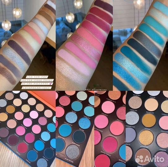 Morphe 35S Sweet Oasis Artistry палетка теней