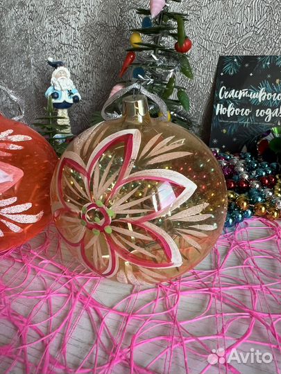 Елочные игрушки «Шары»