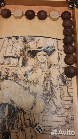 Нарды ручной работы