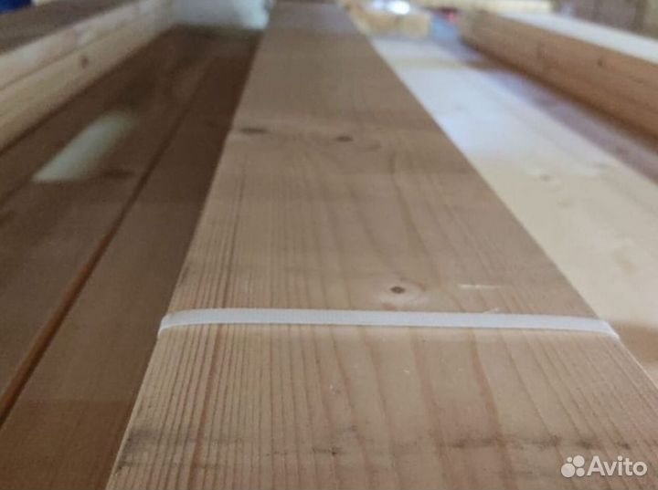 Доска строганая 45*95*6000 мм сорт C скругление