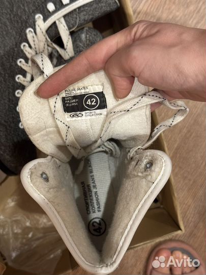 Коньки фигурные утепленные