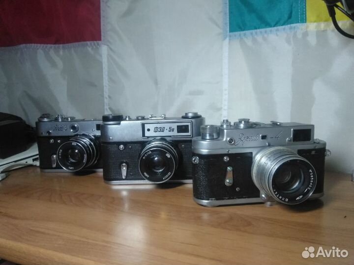 Фотоаппараты производства СССР