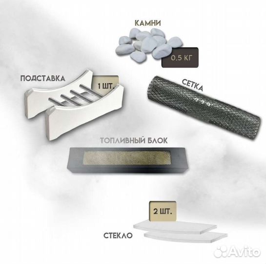 Новый настольный биокамин