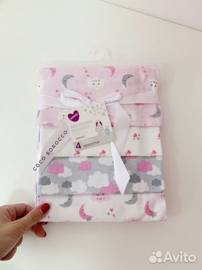 Пеленки детские фланель новые