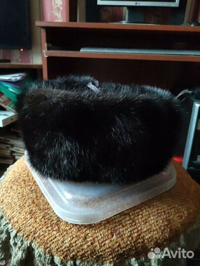 Мужская шапка норка