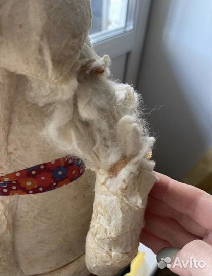 Ватный дед мороз СССР