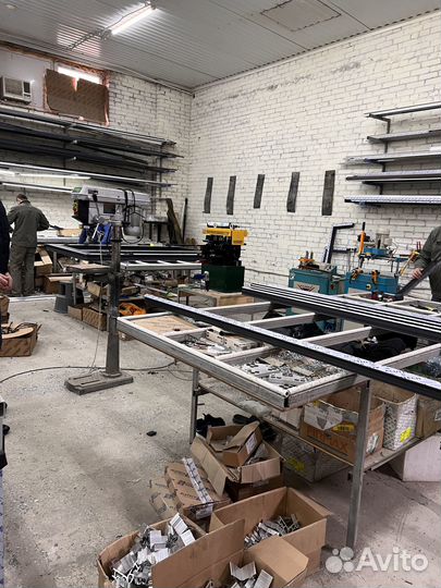 Алюминиевые окна двери витражи