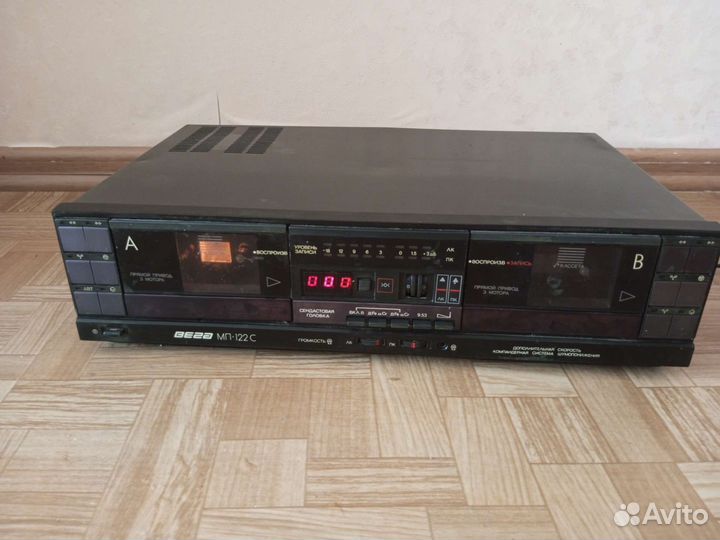 Дека кассетная Вега мп-122С