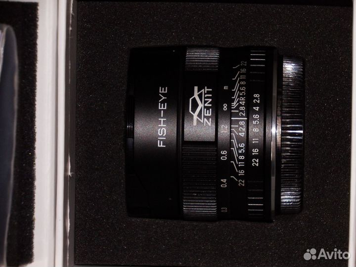 Зенитар-C мс 16mm F/2.8 Fisheye для Canon новый