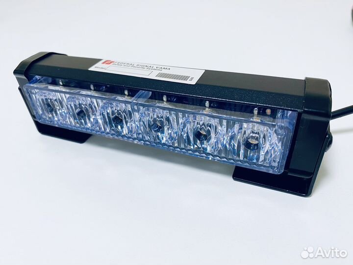 Маяк проблесковый LED оранжевый стробоскоп 12-24В