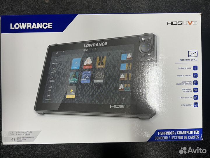 Lowrance HDS 12 Live Active Imaging 3in1 + C-map