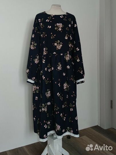 Платье теплый хлопок