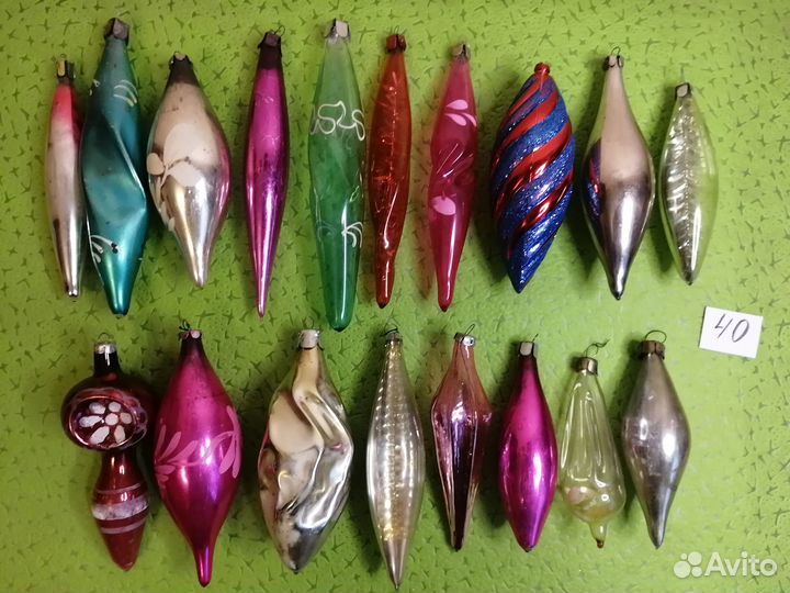 Елочные игрушки Сосульки