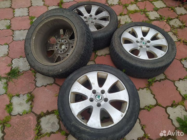Диски r16 skoda superb 2 оригинал диски r 16