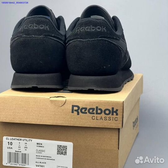 Кроссовки Reebok Classic Black (Арт.37242)