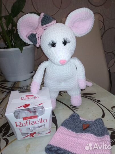 Плюшевая мышка