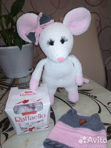 Плюшевая мышка