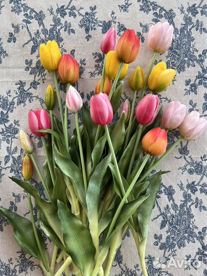 Силиконовые тюльпаны